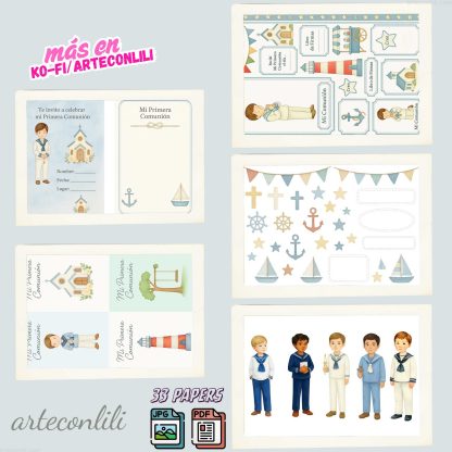coleccion comunion nino primera 9