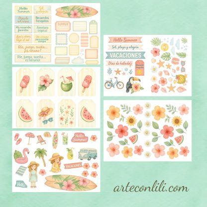 coleccion summer arteconlili com etsy 8