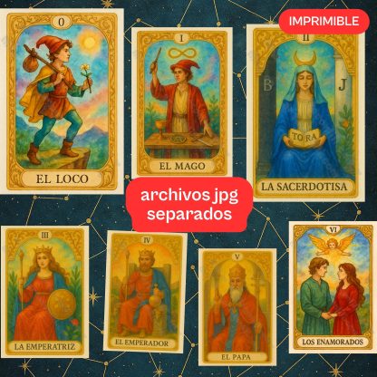 cartas tarot arteconlili com etsy 2