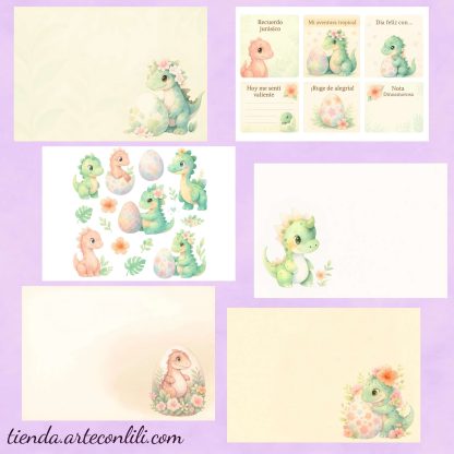 coleccion dino arteconlili com etsy 8