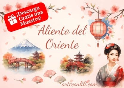 coleccion japon muestra gratis de 9 papeles mas portada diecuts papeles