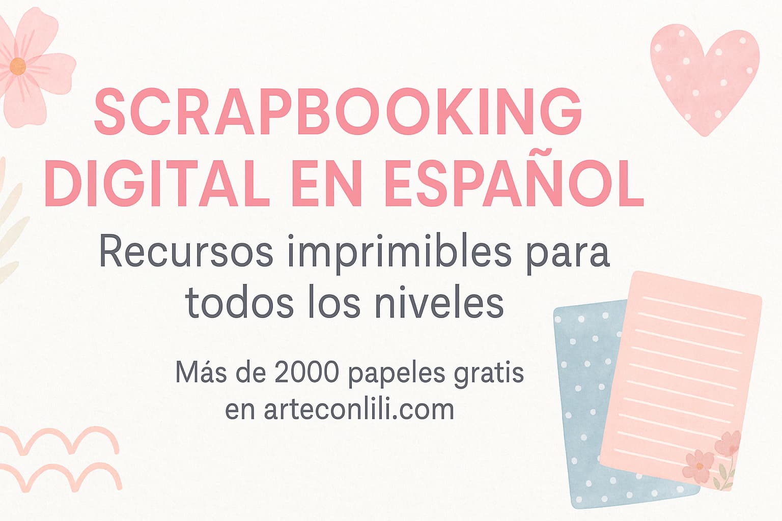 scrapbooking digital en espanol para todos recursos etsy
