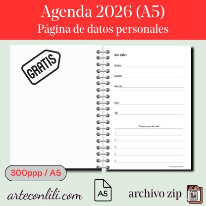 agenda 20226 A5 pdf gratis 2