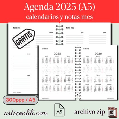 agenda 2025 A5 pdf gratis 4