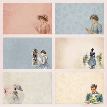 vintage woman set1 page01
