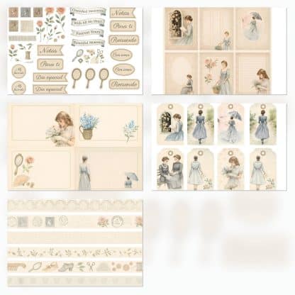 vintage woman set2 page02