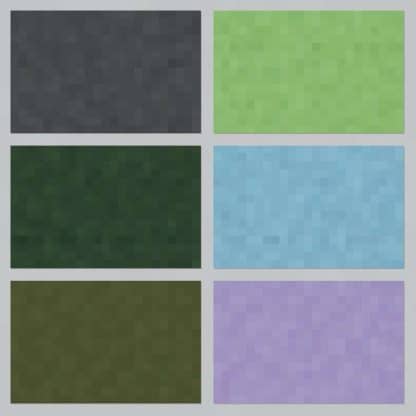 Diseños pixelados con paisajes y elementos de bloques, papeles imprimibles para scrapinspirado en minecraft